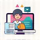 Icon representing content creation